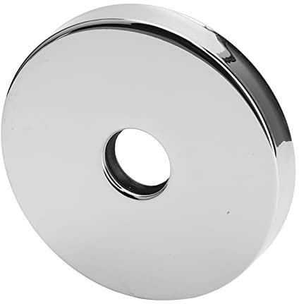 Grande flangia del braccio della doccia, in acciaio inox 304 bracci doccia piastra rosetta G1/2 pollici di ricambio a casa (galvanizzato)