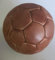 scherenkauf Vintage Leder-Handball, Braun, Herren, Gr. 2, Echtleder handgenäht