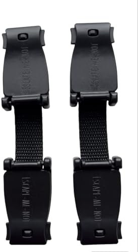 Twin Pack Strap Car Seat Anti Escape Chest Clip Harness Strap to Stop Children Removing Their Arms No Threading Required
