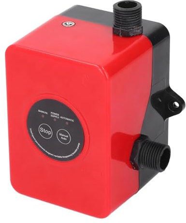 Portable Water Pressure Booster Pump, 100W Small Low Noise Automatic Booster Pump, 24V 32L/min, 82ft Head Water Shower Booster Circulation Pump for Shower, Kitchen, Garden (GB