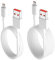 Cavo USB C Type-C Ricarica Rapida [1.5M/Set di 2], 120W 6A USB Tipo C Cavo Ricarica Turbo per Xiaomi 13 Pro/12T/11T, Cavo Ricarica rapida per Redmi Note 12 11 10 Pro/Mi 13/12/11 Lite/POCO X5/M4/X3 Pro