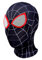 Spider Mask Superhero Mask, Fancy Dress Mask for Adult Kids, Spider Mask with Superhero Lenses Invisible Zip, Marvel Mask for Halloween Carnival Cosplay Movie Role Party Props (Black, One Size)