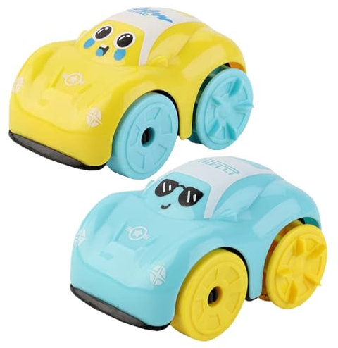 BESTonZON 2 Pièces Voiture Jouet Mécanique Jouet De Natation pour Le Bain Nouveaux Jouets Voitures Jouets De Bain Jouets De Piscine à Enfant 1 2 3 Ans Jeux Piscine de