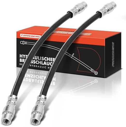 Frankberg 2x Bremsschlauch Bremsschläuche Hinten 285mm Kompatibel mit Dokker MPV KE Duster Kasten Lodgy JS Logan LS San.dero II Largus Kasten Thalia III L8 Replace# 6001551097