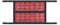 MagiDeal Stall Guard for Horse Barn Guard for Goats, Cows Easy Install 59.1 inch x 18.9 inch Gear Pet Stable Supplies Stall Door Guard, Red