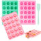 Mini molde de silicona pequeño para tartas, mini molde para tartas, molde para tartas de jengibre, molde para tartas, molde pequeño savarin, molde de silicona para magdalenas, moldes con espátula de