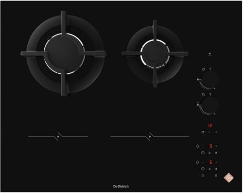 De Dietrich DPI4602HM, Plaque à induction gaz Heritage, Black