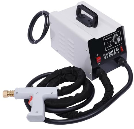 Saldatrice a punti, 3 KW, 220 V, con tubo di 1,7 m di lunghezza, strumento di rigonfiamento della carrozzeria con cassetta degli attrezzi, macchina di riparazione ammaccature per riparazione