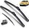 YYlong Limpiaparabrisas Escobilla para Audi A3 8L 1997-2003 Parabrisas De Coche Escobillas Limpiaparabrisas Juego de Parabrisas Escobillas