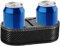 Yianyal Car Drink Holder - Double Cup Holder for Truck - Automotive Fixed Beverage Bracket Console Organizer for Camping Travel Trip Driving Rv Daily Use Bus Golf Cart Off-Roading