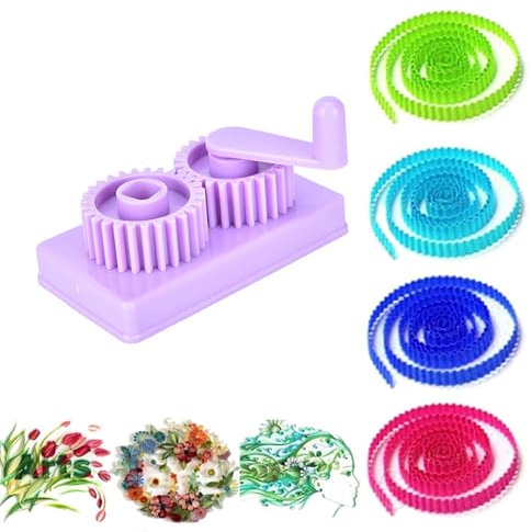 Bastelpapier Crimper - Handbuch, Crinke-Maschinen, dekoratives Quilling-Werkzeug | Ausbildungsgerät für die Form des Rutschens, Bereitstellung von Scrapbook-Verzierungen,