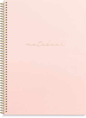 Burde Notizbuch A4 pink: Spiral-Notizbuch