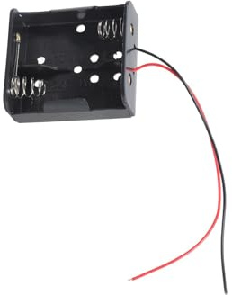 MURYE Heavy-Duty LR14 C Battery Case: Secure Link Power for Electronics Shock Resistant Battery Holder for Electronics
