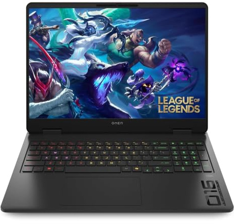 HP OMEN, Notebook Gaming, 16, NVIDIA RTX 5070 8GB | Notebook Gaming, IPS 144 Hz 2K, AMD Ryzen 9 8940HX, 16 GB RAM, 512 GB SSD, FreeDOS, 16-ap0004slx, Nero, QWERTY Italiano