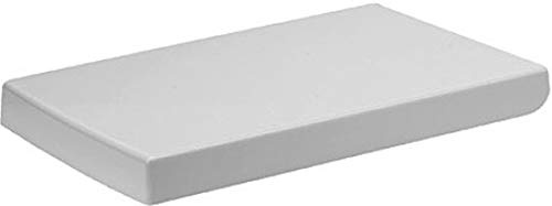 Duravit, 0068990000, 0068990000 toilet seat 2 ° piano con SoftClose cerniere, acciaio inox/bianco