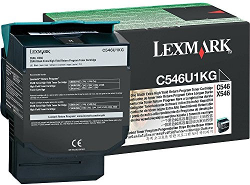 Lexmark C546U1KG C546, X546 Tonerkartusche 8.000 Seiten Rückgabe, schwarz