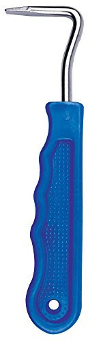 Hufkratzer mit anatomisch geformtem Kunststoffgriff, blau
