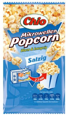 Chio Mikrowellen Popcorn salzig