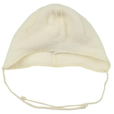 Joha - 100% wolfleece strikmuts - Naturel