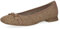 CAPRICE Damen Ballerinas Bast Elegant, Braun (Bark Comb), 39 EU