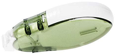 Ideen mit Herz Klebeband-Abroller | doppelseitig klebend | 8 mm x 10 m pro Kassette | nachfüllbar (1 Abroller)