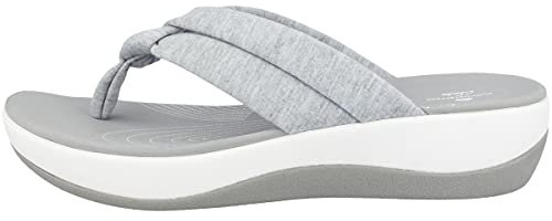 Clarks Damen Arla Kaylie Flipflop, Grau, 39 EU