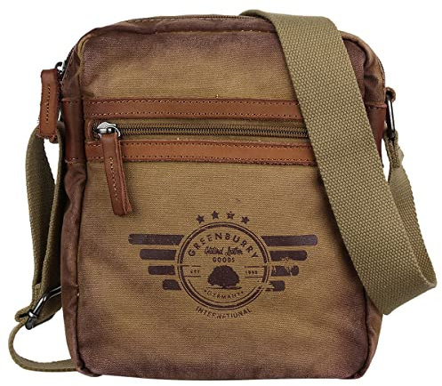 Greenburry Vintage Aviator Umhängetasche 20 cm