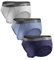 Separatec Boxers pour Hommes, Slips pour Hommes sous-vêtements gainés avec Poches séparées Boxer en Bambou Respirant, Doux et Confortable avec Fly 3 Lot de sous-Shorts ajustés