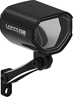 LEZYNE Unisex – Erwachsene EBIKE Classic STVZO E500, Schwarz, Einheitsgröße