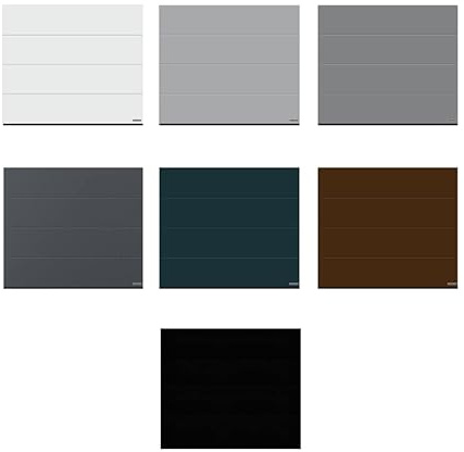 Sektionaltor Aktion RenoMatic 2026 inkl. Antrieb + Handsender - L-Sicke - Planar - LPU 42 (gedämmt) - alle Größen (2500 x 2000 mm, Anthrazitgrau Matt Deluxe (CH 7016))