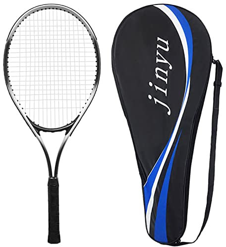 KOCAN Damen Herren Tennisschläger, Tennisschläger Leichter stoßfester Tennisschläger mit Tragetasche