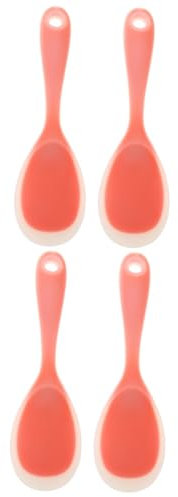 BESTonZON 4piezas Espátulas De Arroz De Silicona Antiadherente Utensilios De Cocina Convenientes Herramientas De Cocina Para Hogar y Restaurantes