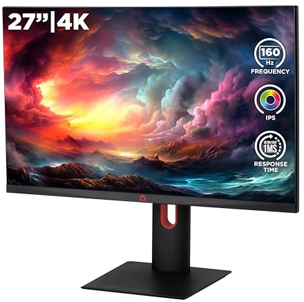 Konix Monitor gaming Stormfury 4K 27 PC, PS5, Switch 2, Xbox - Ultra HD 2 160 px - 160 Hz - 1 ms - FreeSync - 2 x HDMI 2.1 - DisplayPort - Pannel IPS