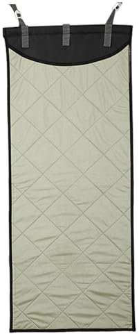 Jorzer Bügelmatte 45,3x18,9 Zoll über der Tür Bügelunterlage hitzebeständige Bügeldecke faltbar tragbar wasserdicht rutschfest isoliert vertikal hängendes Bügelbrett