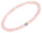Apocalyptic-K Ladies Natural Gemstone Armband, 5MM 925 Sterling Silber Rhombisch, 4MM Spinell Perlen Armband für Frauen (Pulverkristall Armband-4MM)