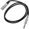 Lrporyvn Fiche XLR 3 Broches à 6,35 Mm 1/4 Pouce Câble de Prise Jack Mono Mâle 1 MèTre (Environ 3,3 Pieds)