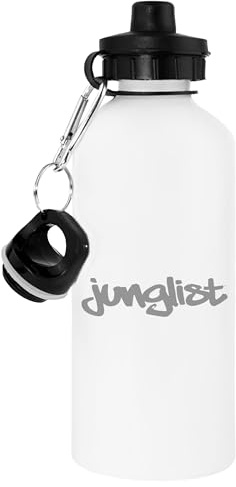 Jungle Junglist Flask Water Bottle White