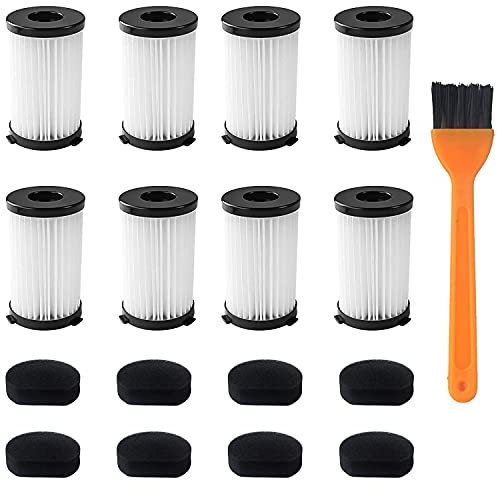 Boerunid Filtro per aspirapolvere D600 e Handy Force RBT 2761 RBT 2759 con 8 filtri + 8 filtri in schiuma