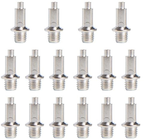 Amagogo 16 piezas de clavos para pista y campo, clavos de repuesto de 9 mm para zapatillas de pista para trekking, senderismo, competición