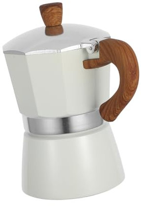Cabilock 1pieza Cafetera Espresso Para Personas Para Hogar Oficina y Cafeterías Diseño Elegante Color Blanco