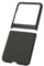 Rankomu Custodia protettiva per telefono pieghevole, in ABS antigraffio, custodia protettiva per Motorola Razr 40 Ultra, motivo in fibra di carbonio nera, design minimalista