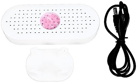 lvifloae Mini Absorbers ABS 5W 6V White Effective Portable Electric Dehumidifiers for Closet Shoe Cabinet