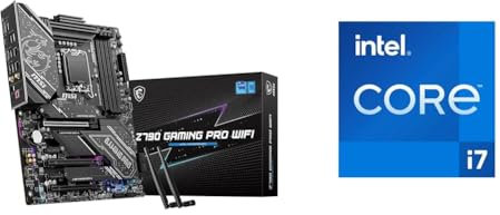 MSI Z790 GAMING PRO WIFI Motherboard + Intel® Core™ i7-14700KF Desktop Processor 20 cores
