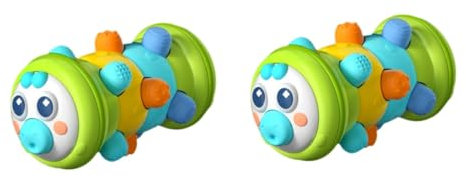 Abaodam 2stücke Karton-rollende Motorikspielzeug Sensory Spielzeug Für Mädchen Und Kleinkinder Fördert Feinmotorik Und Sensorische Entwicklung Für Interaktives Spiel Und Lernen