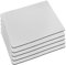 Angoily 5pcs Computer Mouse Wired Glorious Mouse Pad Sublimation Gaming Mouse Pad Wired Mouse Gaming Keyboard Pad Black Gaming Mouse Pad Monitor Stand Sublimation Mouse Mat Rubber White
