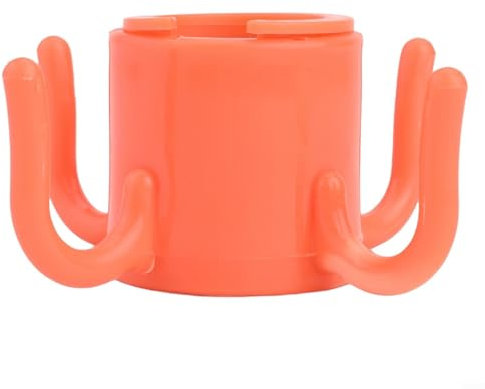 RemixAst Gancho ajustable para sombrilla de playa con espacio para artículos gracias al diseño de 4 puntas (naranja)