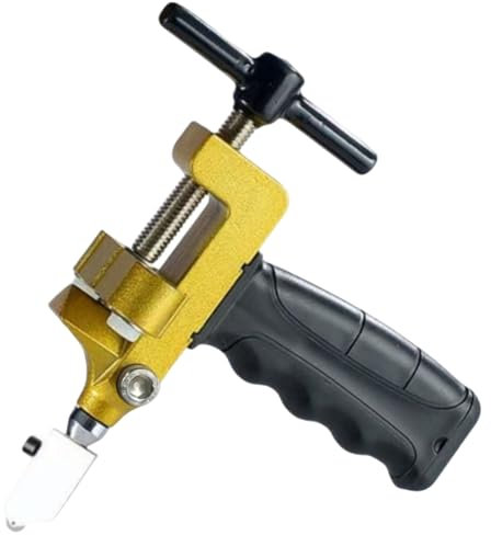 Jcasbdn Cutter de Carreaux manuels 2 en 1 tuile métallique avec des Pinces de vitre