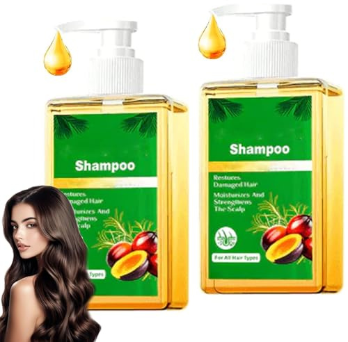 Takuyi Cool Shampoo, Takuyi Shampoo, für Männer und Frauen, pflegt das Haar – macht es weich und flauschig, fördert gesundes Haar, 100 ml/Stück (2 PCS)