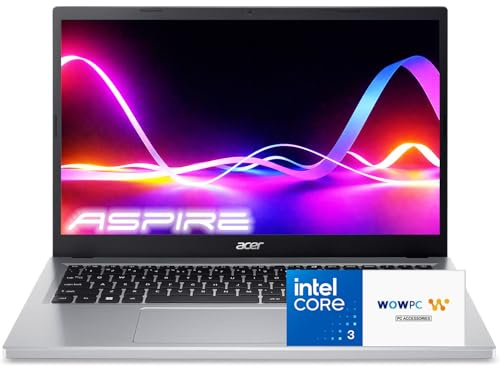 acer Ordinateur portable Aspire Go 15 | Nouvelle génération Intel Core 3 N355 (jusqu'à 3,9 GHz) | Écran BluelightShield FHD de 15,6 po | RAM DDR5 8 Go | SSD 512 Go | Clé copilote | HDMI | Windows 11 |