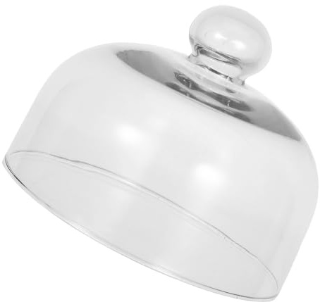 WEKADRIN Couvercle Micro-Ondes En Verre 16 Cm Anti-Éclaboussures Protection Transparente Ventilée Pour Réchauffer Assiettes Bols Et Plats Accessoire De Cuisine Facile À Nettoyer